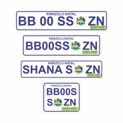 KZN Number Plates